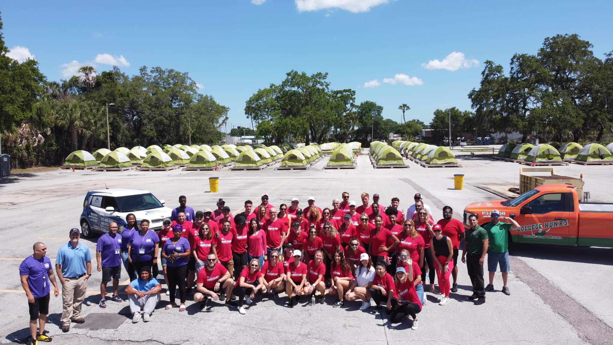 Red Day at Tampa Hope: Renew, Energize and Donate | Providing help ...